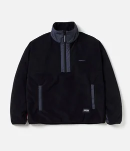 FLEECE HALF ZIP PULLOVER LS