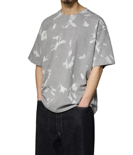 U.S. COTTON REGULAR T-SHIRT UNEVEN DYED