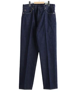 Denim Tapered Trousers