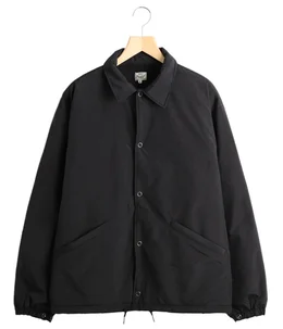 SILK/POLYESTER WEATHER CLOTH COACH JACKET