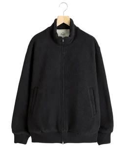 WOOL SUPER140’s FLEECE TRACK JACKET