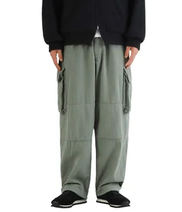 LIGHT BACKSATIN EASY CARGO PANTS