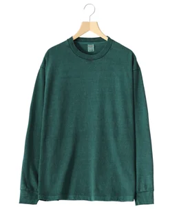 U.S. COTTON L/S REGULAR T-SHIRT PIGMENT DYED