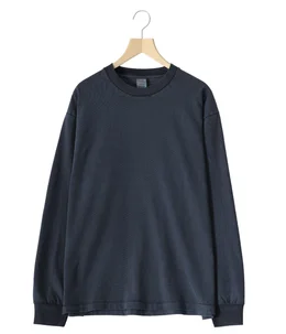 U.S. COTTON L/S REGULAR T-SHIRT PIGMENT DYED