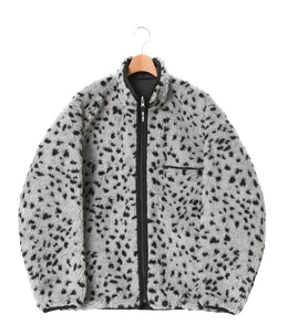 REVERSIBLE LEOPARD BOA JACKET