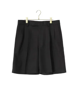 DOUBLE PLEATED SHORT TROUSERS ( TYPE-4 )