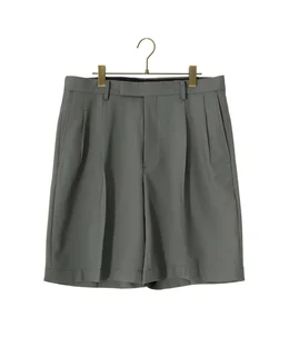 DOUBLE PLEATED SHORT TROUSERS ( TYPE-5 )