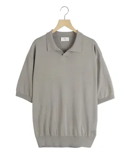 【新品未使用】25SS Herill Linen WG Polo HERILL Linen WG Polo(サンドベージュ)【ユニセックス