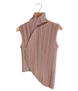 【レディース】ASYMMETRIC SLEEVELESS OVAL TOP(MARGA)