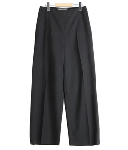 【レディース】SIDE-ZIP WIDE TROUSERS(ODETTE)