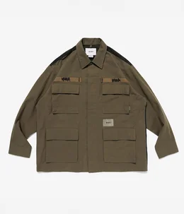 VEINY / LS / COTTON. TWILL