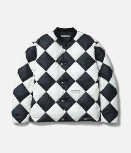 CHECKER DOWN JACKET