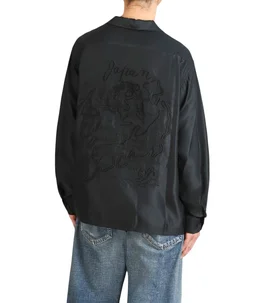 ACETATE L/S SUKA SHIRT “JAPAN MAP“