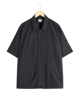 VAT DYE CHAMBRAY ZIP SHIRT