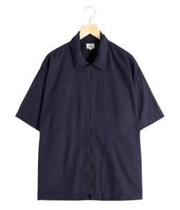 VAT DYE CHAMBRAY ZIP SHIRT