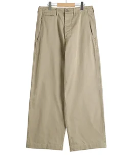 SELVEDGE WEAPON WIDE TROUSERS