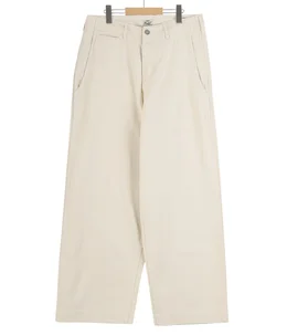 SELVEDGE WEAPON WIDE TROUSERS
