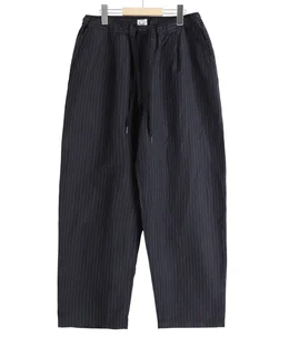 LINEN / WOOL TROPICAL 1TUCK WIDE EASY PANTS