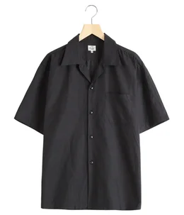 COTTON / RAMIE BROAD OPEN SHIRT