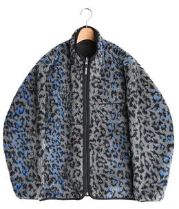 69.WACKO MARIA REVERSIBLE LEOPARD BOA JACKET 【店舗併売品】 WACKO
