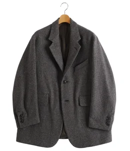 WOOL LIGHT TWEED - OVER JACKET | URU(ウル) / アウター スーツ