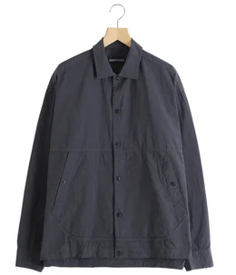 CASEY-CASEY 黒 オーバーサイズポロシャツ CASEY CASEY（ケイシーケイシー） / EQUERRE POLO / ポロシャツ