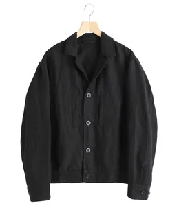 ケイシーケイシー　ブラック ロングシャツ 長袖 MIKA SHIRT | CASEY CASEY(ケイシー ケイシー) / トップス 長袖