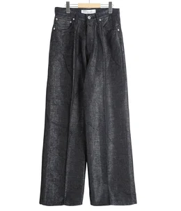 “Wide“ Linen Denim Pants