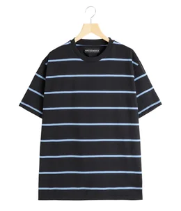 STRIPED CREW NECK T-SHIRT ( TYPE-1 )