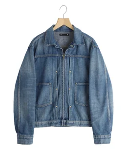 Grainy Denim Zipup GJKT | MINEDENIM(マインデニム) / アウター
