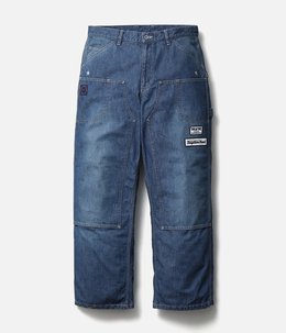 NH X M&M . WASHED DENIM PAINTER PANTS