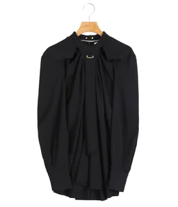 【レディース】TIE-DETAIL BLOUS