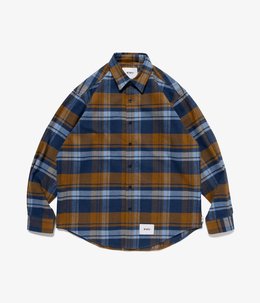 TXT 01 / LS / COTTON. FLANNEL. TEXTILE