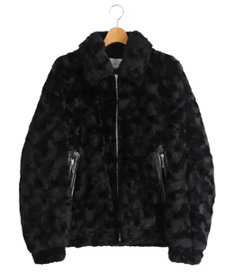 FUR DOUBLE ZIP JACKET
