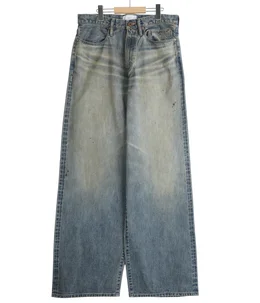 FADED MODERN DENIM PANTS WIDE CUT