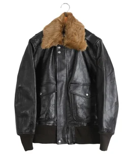 SHRINK LEATHER G-1 JACKET