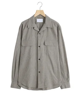 LINEN OPEN-COLLOR SHIRT | SUGARHILL(シュガーヒル) / トップス 長袖