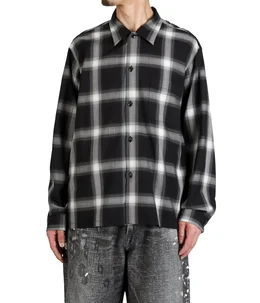WOOL Super140s TROPICAL OPEN SHIRT