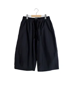 COTTON / NYLON WEATHER CLOTH WIDE SHORTS | GOLD(ゴールド) / パンツ