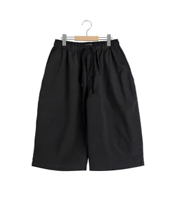 SILK NEP WEATHER CLOTH WIDE SHORTS