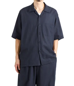 VAT DYE CHAMBRAY OPEN SHIRT