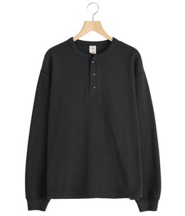 HEAVY THERMAL HENLEY NECK SHIRT