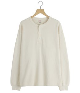 HEAVY THERMAL HENLEY NECK SHIRT