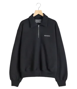 HEAVY WEIGHT PULLOVER HARF ZIP SWEAT SHIRT | WACKO MARIA