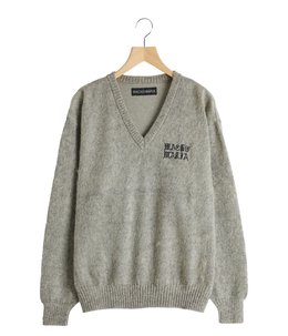MOHAIR V NECK SWEATER