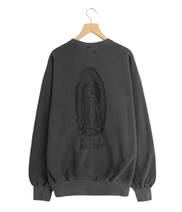 WASHED MIDDLE WEIGHT CREW NECK SWEAT SHIRT ( TYPE-2 )