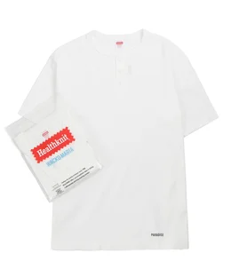 HEALTHKNIT / HENRY NECK T-SHIRT