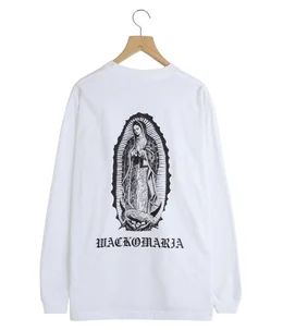 WASHED HEAVY WEIGHT CREW NECK LONG SLEEVE T-SHIRT ( TYPE-1 )