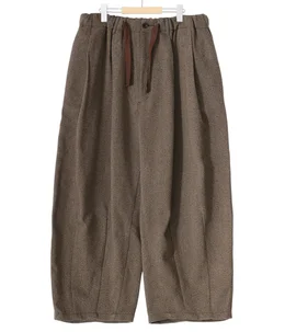 TECH TWEED BALLOON PANTS