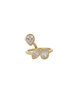 You & Me Baby Ring Gold